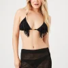 Sheer Swim Cover-Up Skirt