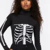 Skeleton Graphic Bodysuit