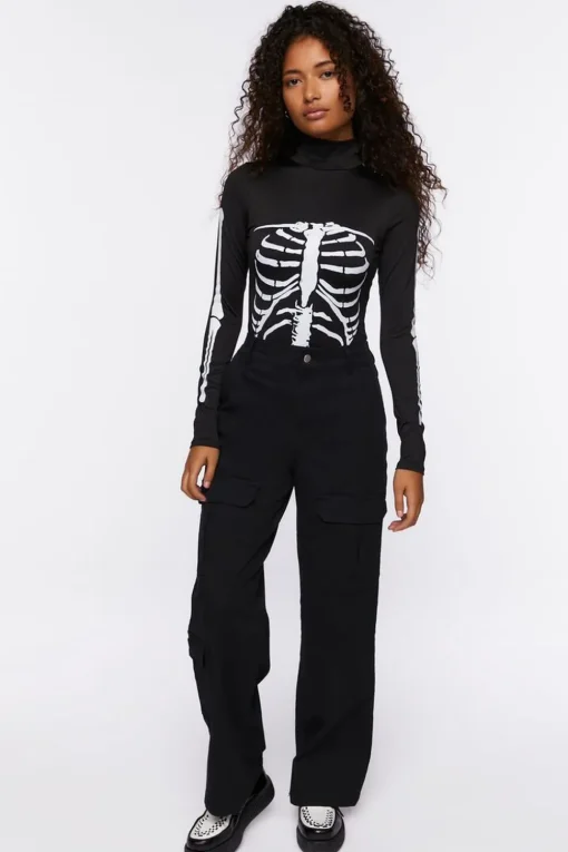 Skeleton Graphic Bodysuit