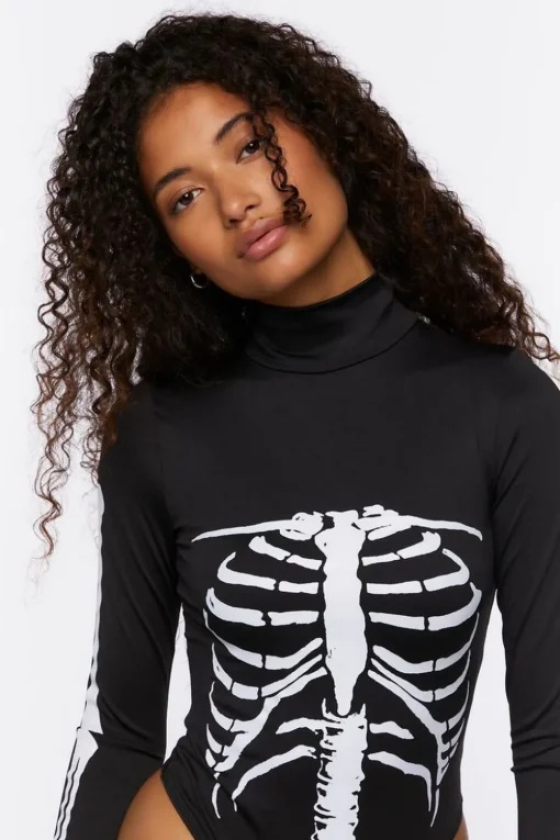 Skeleton Graphic Bodysuit
