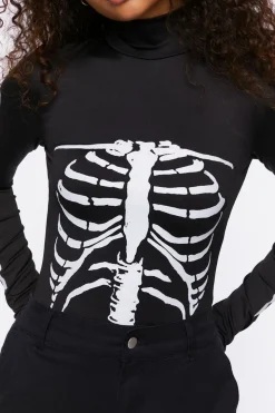 Skeleton Graphic Bodysuit
