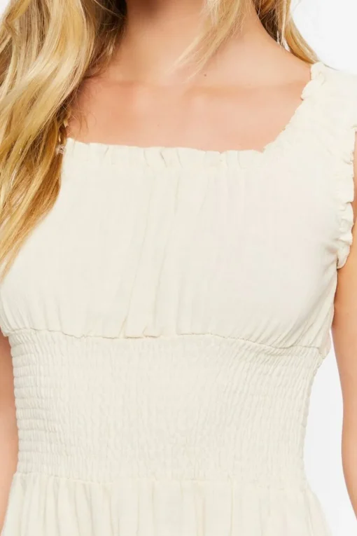 Sleeveless Tiered Midi Dress