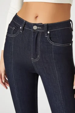 Slim-Fit Slit Jeans