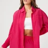 Snap Button-Front Shacket