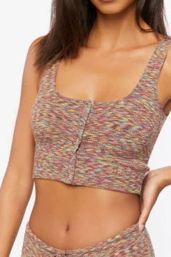 Space Dye Lounge Crop Top