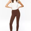 Split-Hem Skinny Pants
