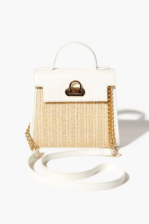 Straw Crossbody Bag