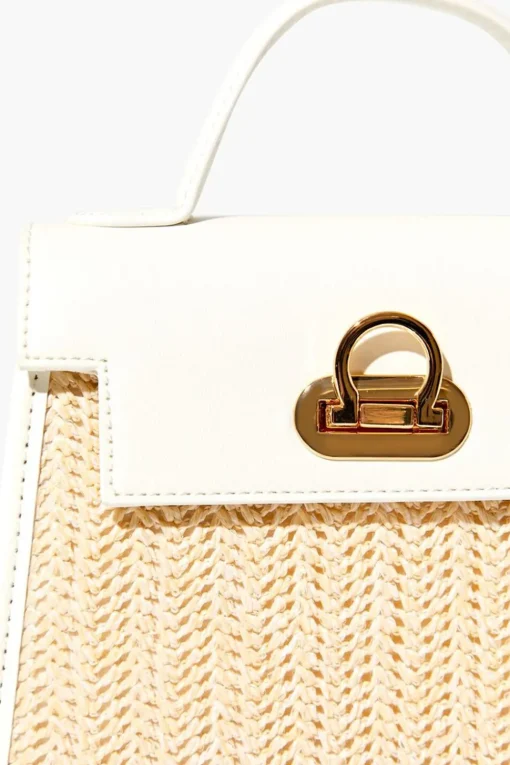 Straw Crossbody Bag