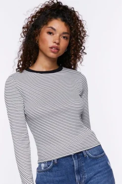 Striped Long-Sleeve Tee