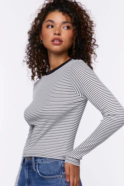Striped Long-Sleeve Tee