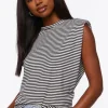 Striped Muscle Tee
