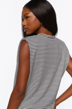 Striped Muscle Tee