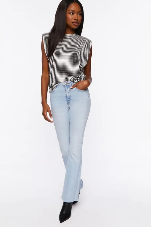Striped Muscle Tee