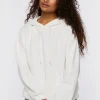 Studded Flame Cutout Hoodie