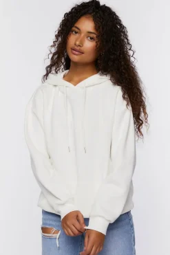 Studded Flame Cutout Hoodie
