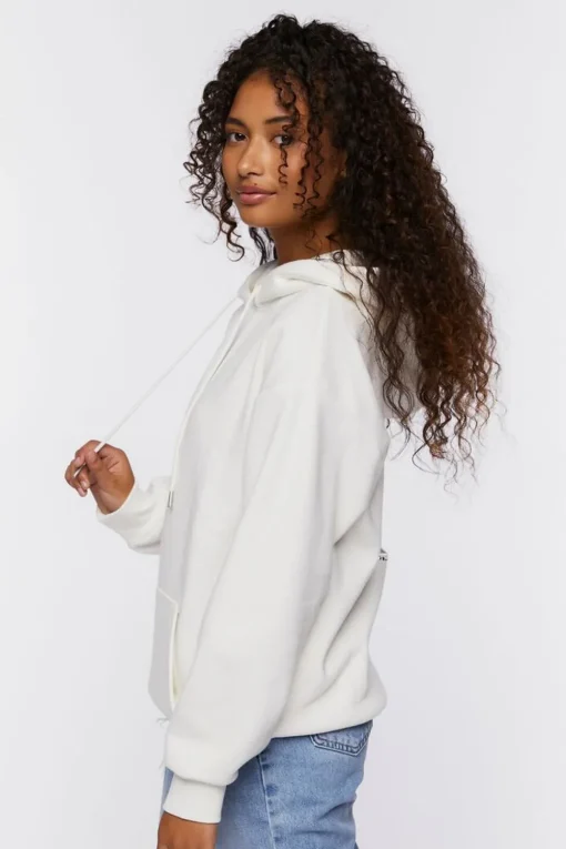 Studded Flame Cutout Hoodie