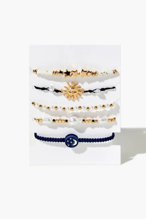 Sun & Moon Bracelet Set