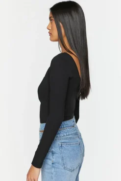 Sweetheart Long-Sleeve Top