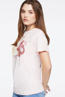 Tasty Peach Graphic Crew Neck Tee