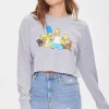 The Simpsons Crop Top