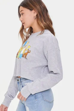 The Simpsons Crop Top