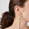 Tiered Flower Duster Earrings