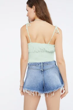 Tie-Strap Cami Bodysuit