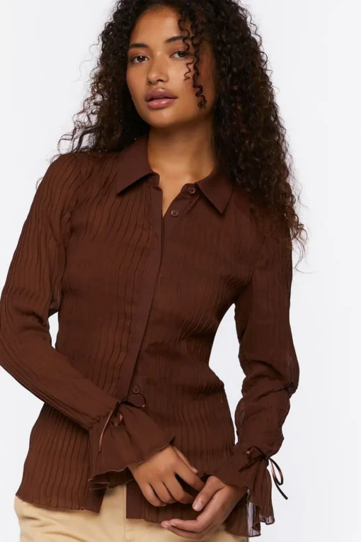 Trumpet Sleeve Shirt