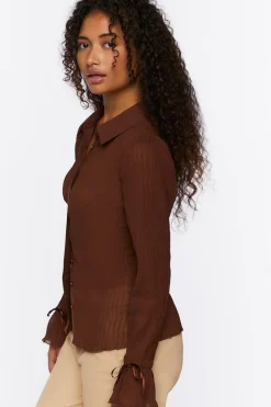 Trumpet Sleeve Shirt