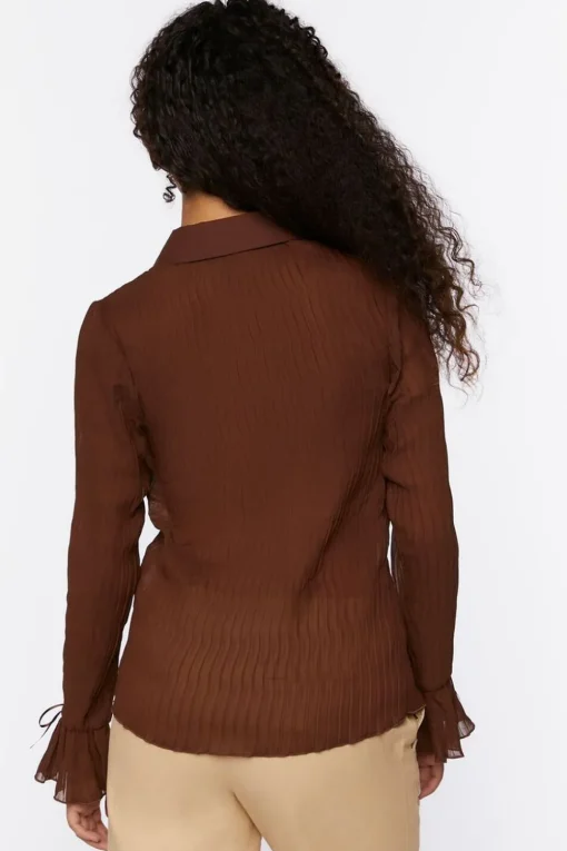 Trumpet Sleeve Shirt