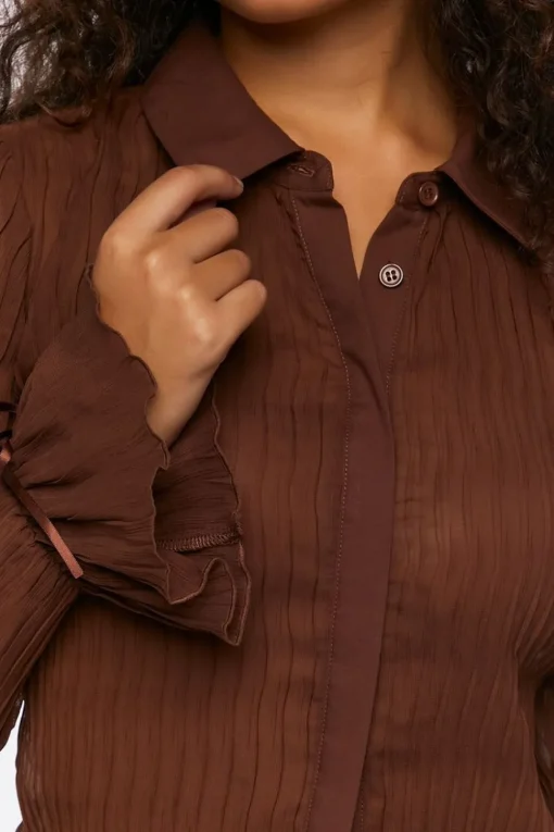 Trumpet Sleeve Shirt