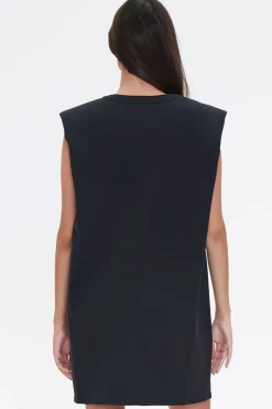 T-Shirt Shoulder Pad Dress