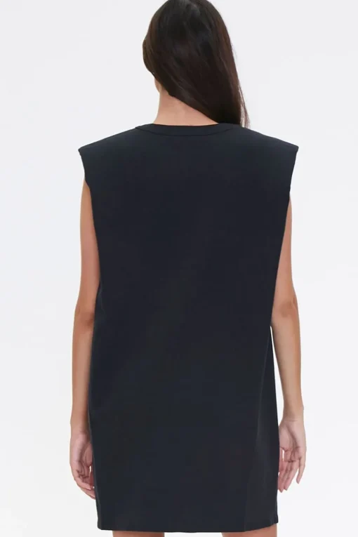 T-Shirt Shoulder Pad Dress