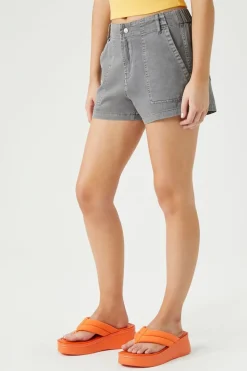 Twill Pull-On Shorts