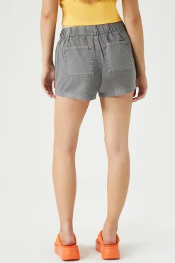 Twill Pull-On Shorts