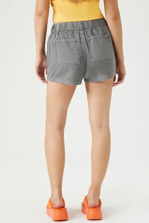 Twill Pull-On Shorts