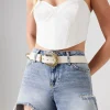 Twisted-Buckle Belt