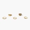 Upcycled Heart Ring Set