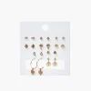 Variety Stud & Hoop Earring Set