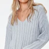 Wide-Ribbed Boxy Sweater