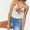 Wild West Graphic Studded Tank Top