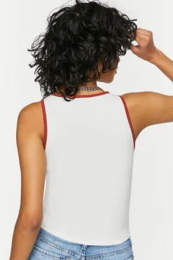 Wild West Graphic Studded Tank Top