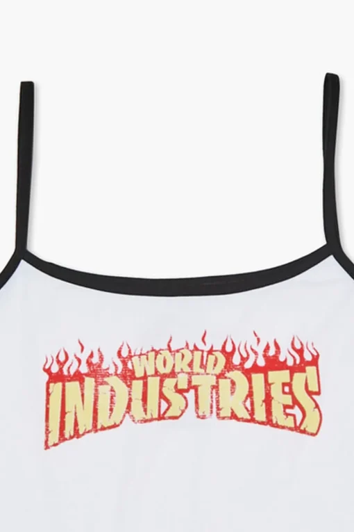 World Industries Graphic Cropped Cami