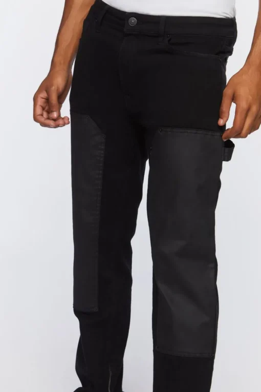 Zip-Hem Slim-Fit Jeans